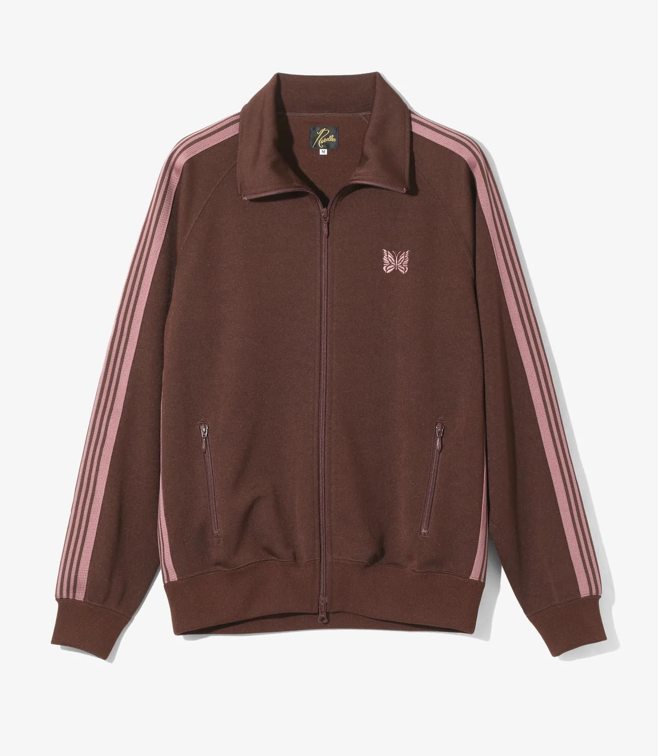 Needles 25aw "Track Jacket - Poly Smooth" Brown Brown S