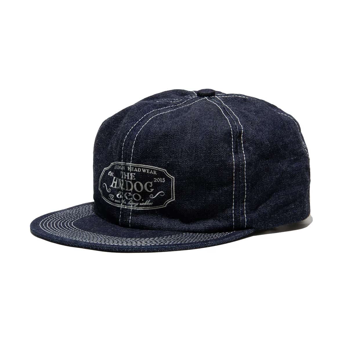 THE H.W.DOG&CO. 25aw "Trucker Cap" Denim Denim 38