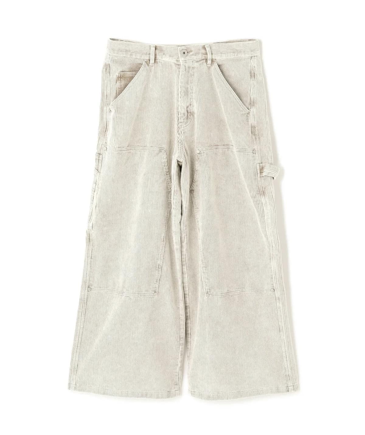 Danke Schon 25aw "8Well Courduroy Chemical W-Knee Pants" Beige Beige S