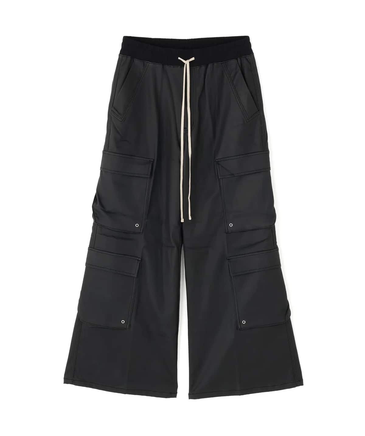 Danke Schon 25aw "Coating Flare Cargo Pants" Black S(28)