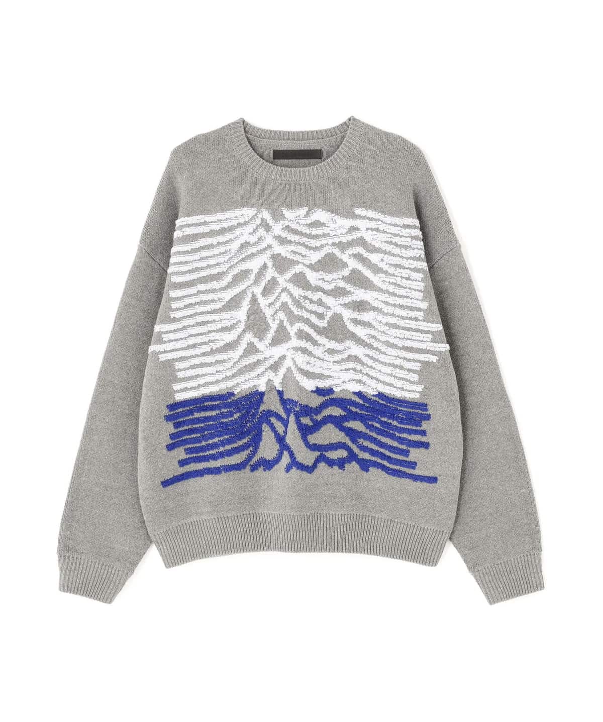 Danke Schon 25aw "Tc Knit Pattern" Grey Grey M