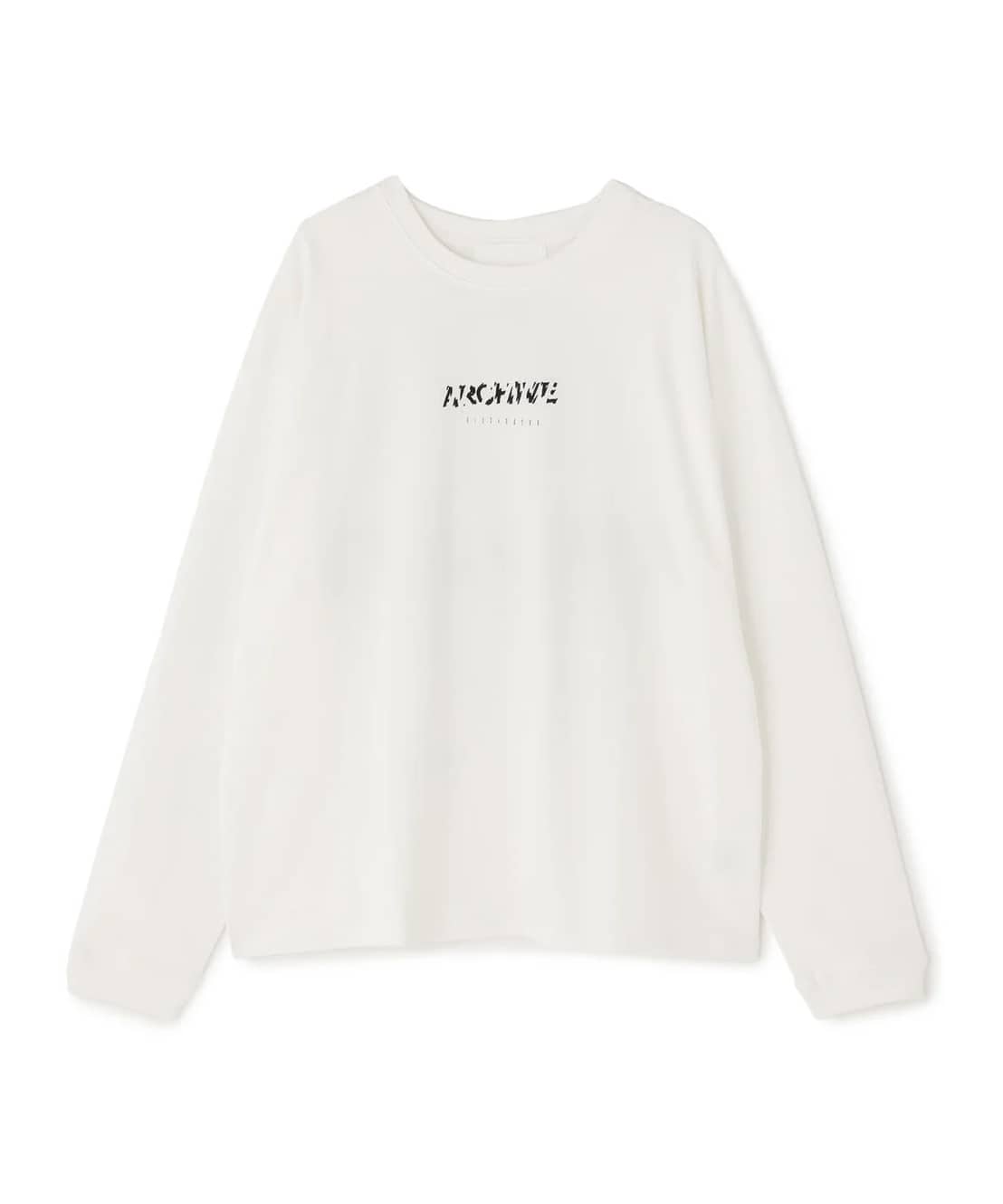 A4A 25aw "LS TEE FLOWER"  White White S
