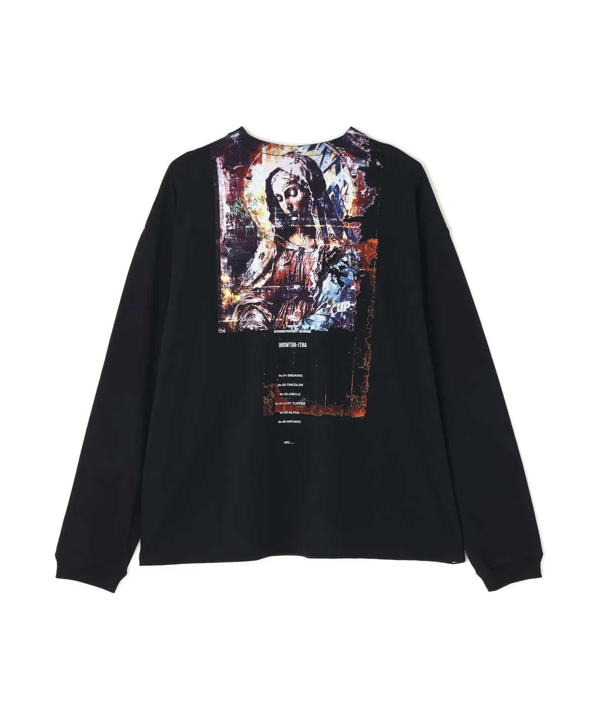 A4A 25aw "Magdalena L/S Tee" Black Black S