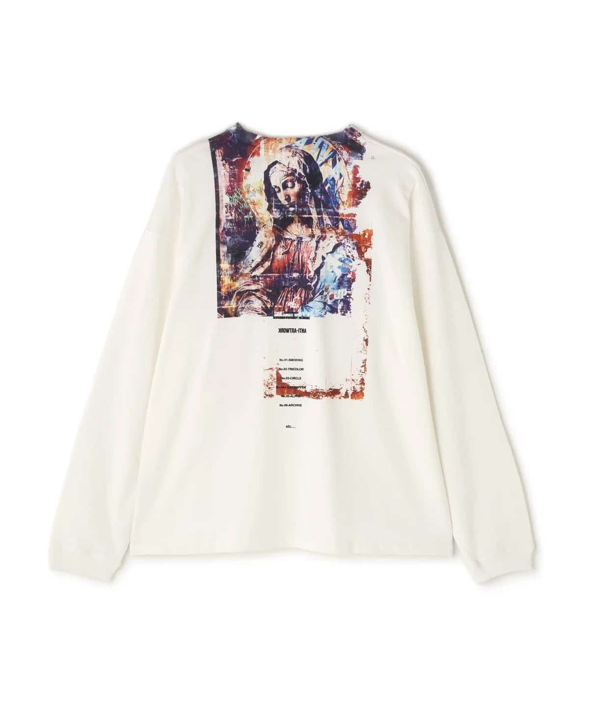A4A 25aw "Magdalena L/S Tee" White White S