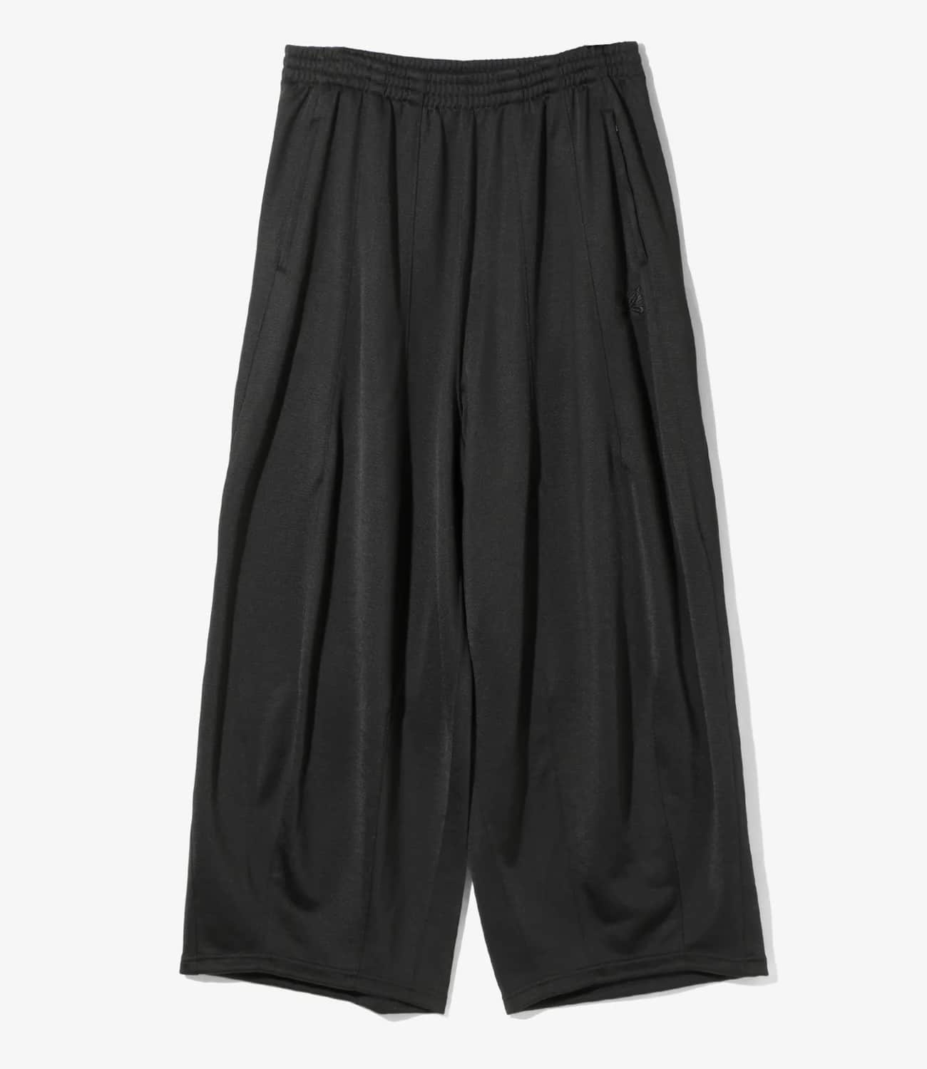 Needles 25aw "H.D. Track Pant - Bright Jersey" Black XS