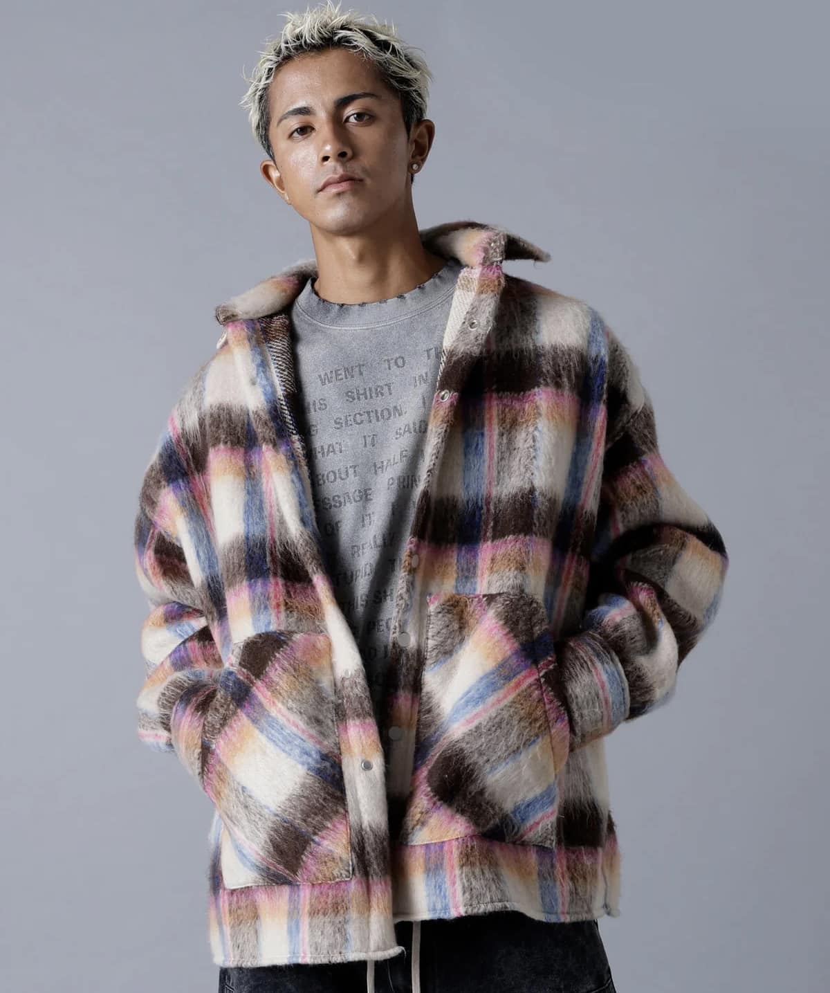 Danke Schon 25aw "Shaggy Shirts" Beige Beige One Size