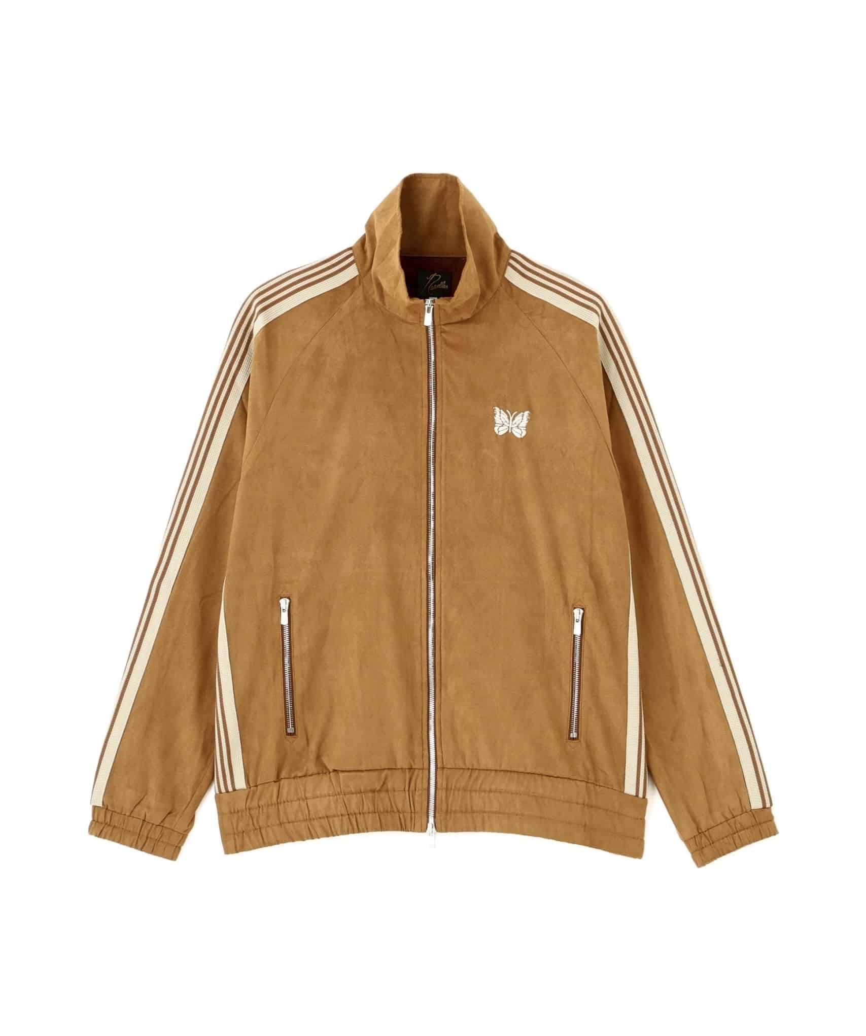 Needles 26ss "Exclusive Track Jacket Synthetic Suede" Camel Camel S