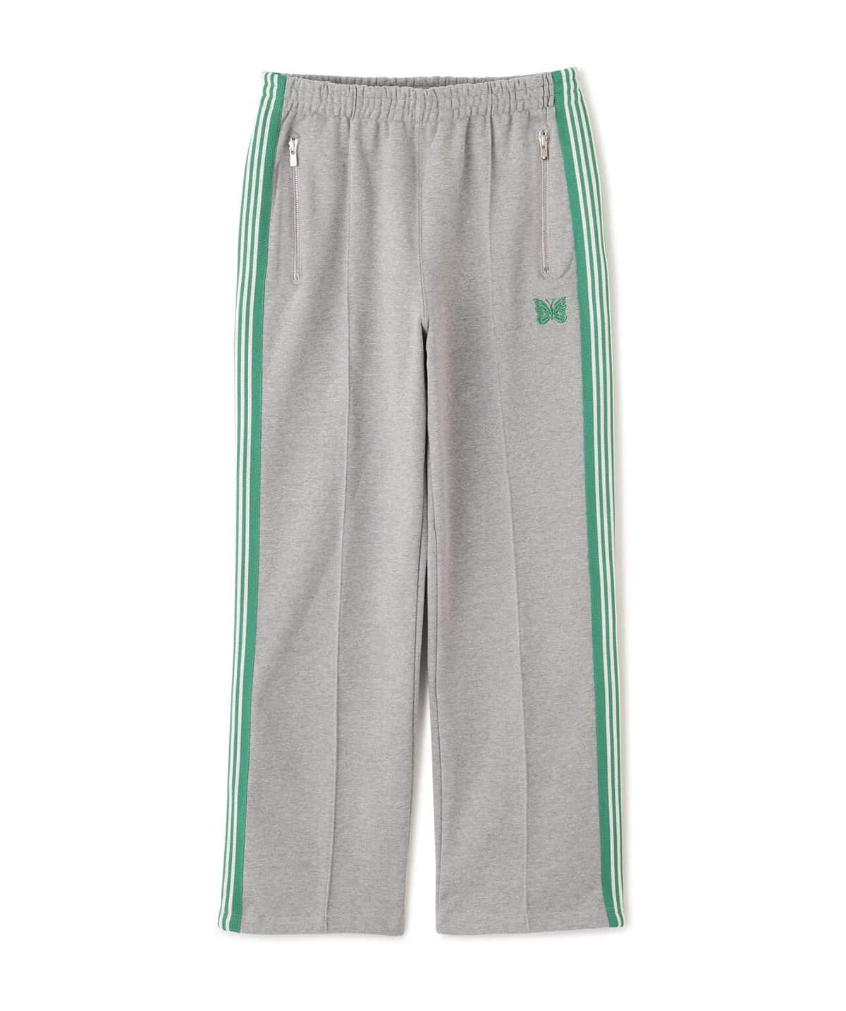 Needles 26ss "Exclusive Track Pant - Cotton Jersey" Grey/Green Grey/Green XS
