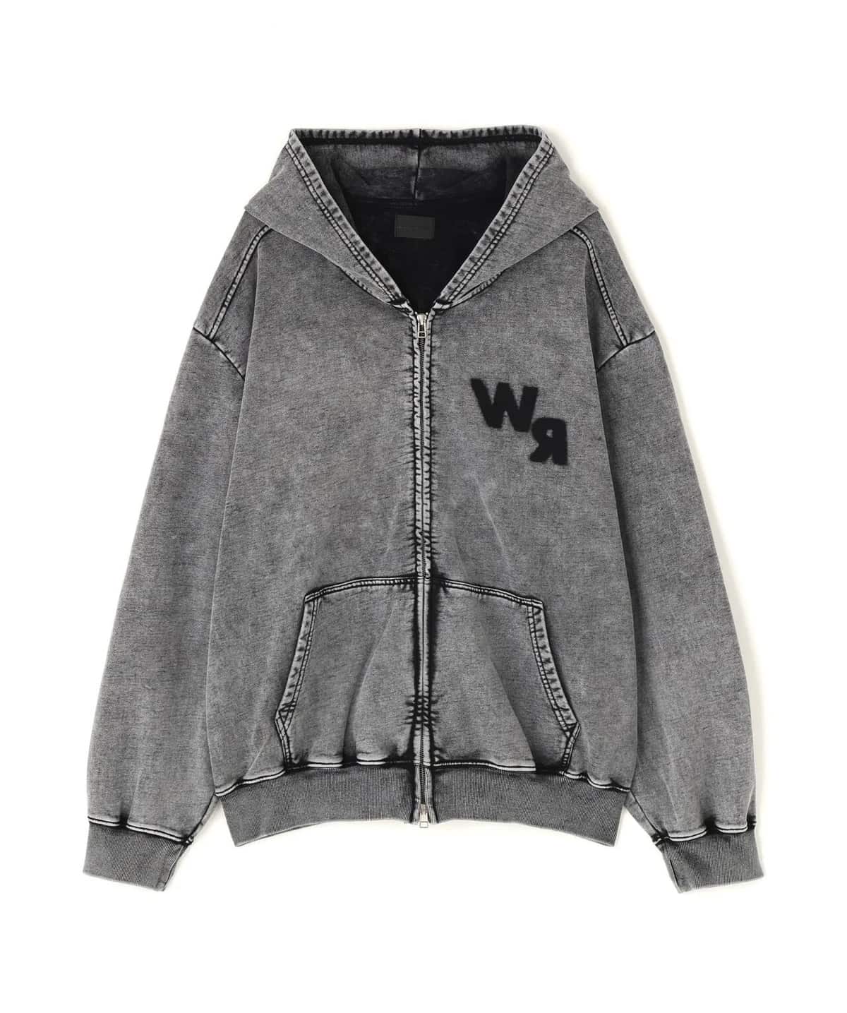 Danke Schon 26ss "Chemical Sweat Zip Hoodie" Black M