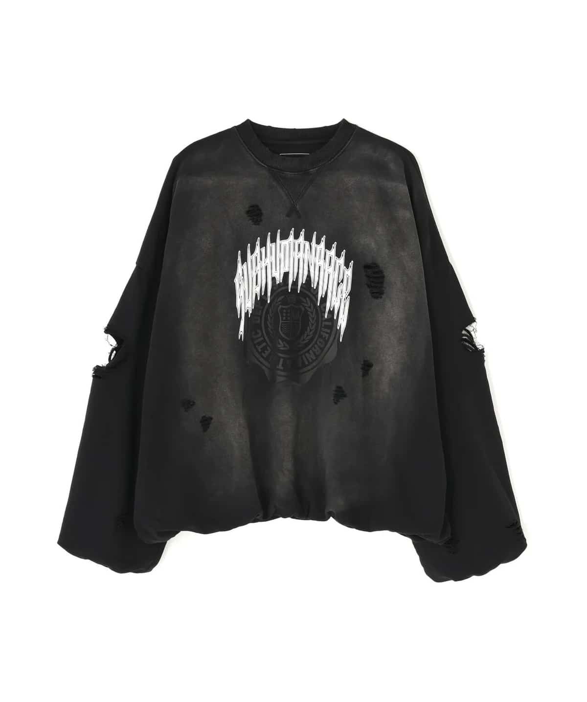 Danke Schon 26ss "Chemical Ballon Crewneck" Black M