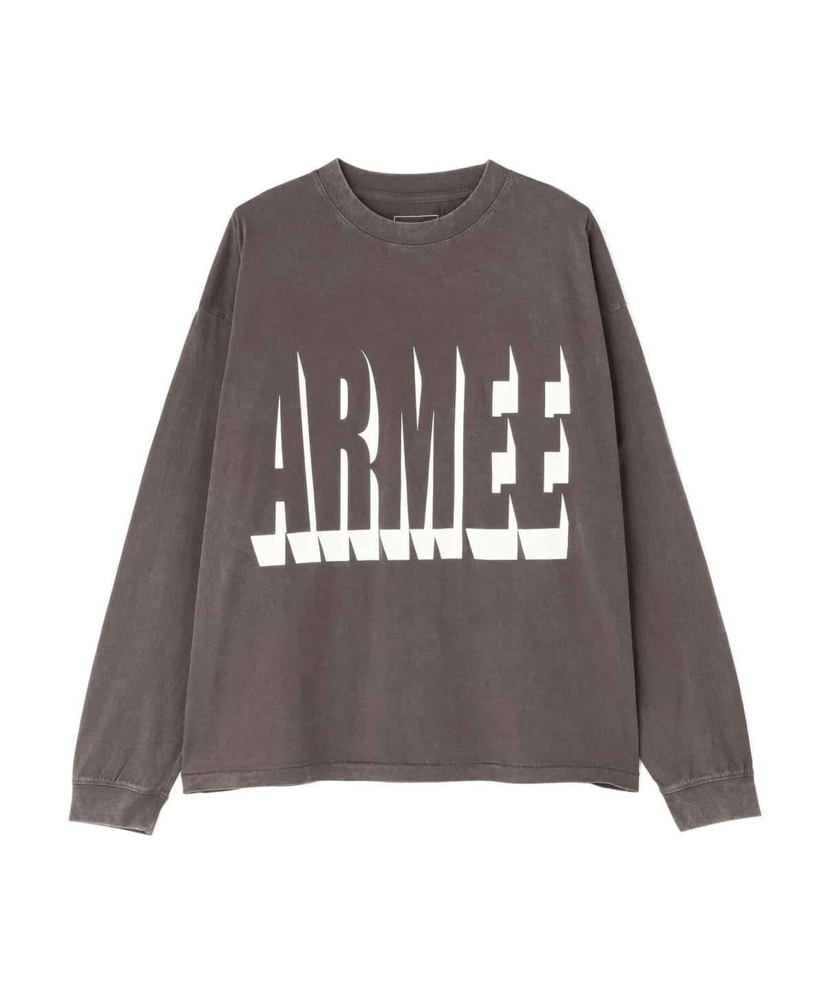 Danke Schon 26ss "Overdye L/S Tee" Armee Black M
