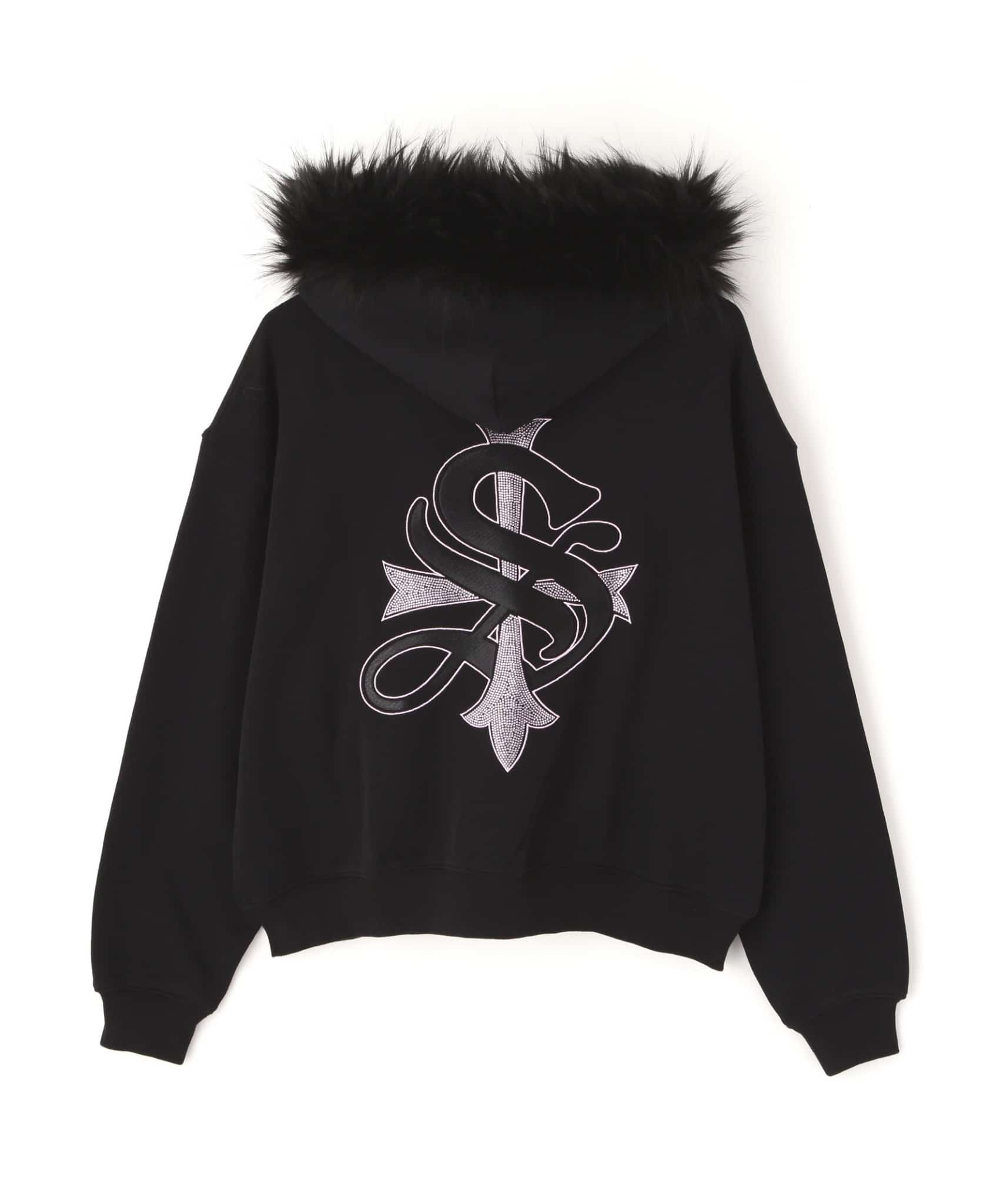 【先行予約 1月24日発売】SUPPLIER 26ss "Exclusive Faux Fur Cross Hoodie" Pink Pink M