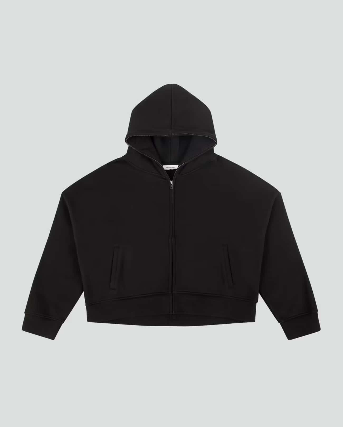 entire studios 26ss "Eternal Zip" Black Black S
