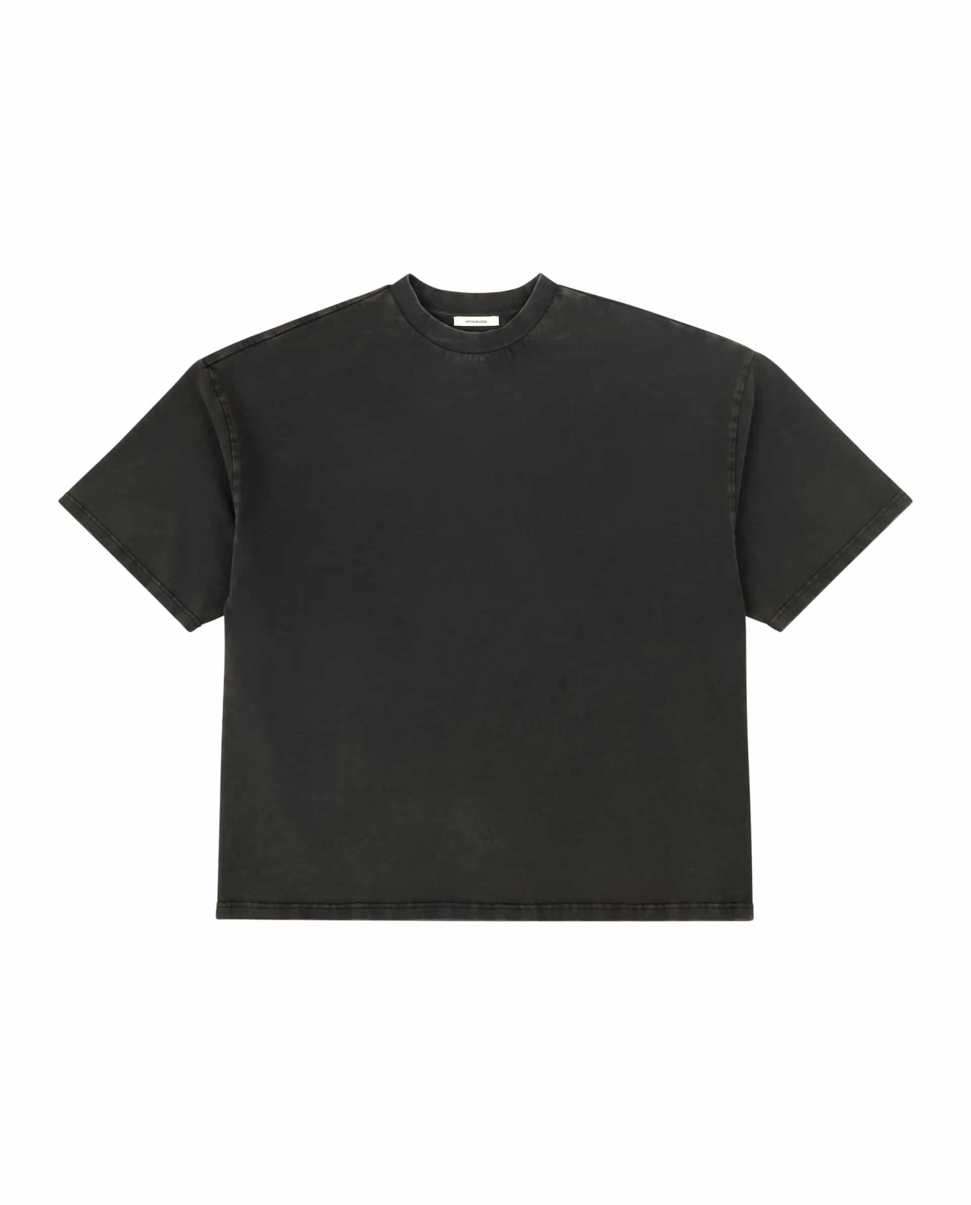 entire studios 26ss "Heavy Boxy Tee" Washed Black Washed Black S
