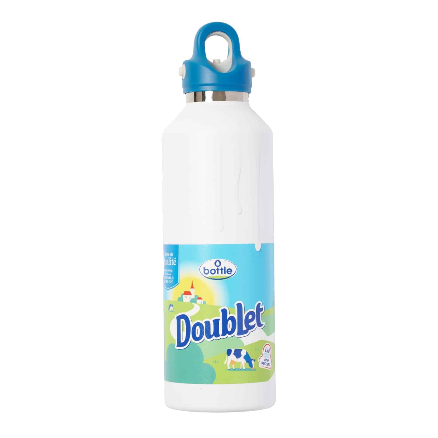 doublet 26ss "FRIDGE STYLE WATER BOTTLE/LARGE" Milk Milk One Size
