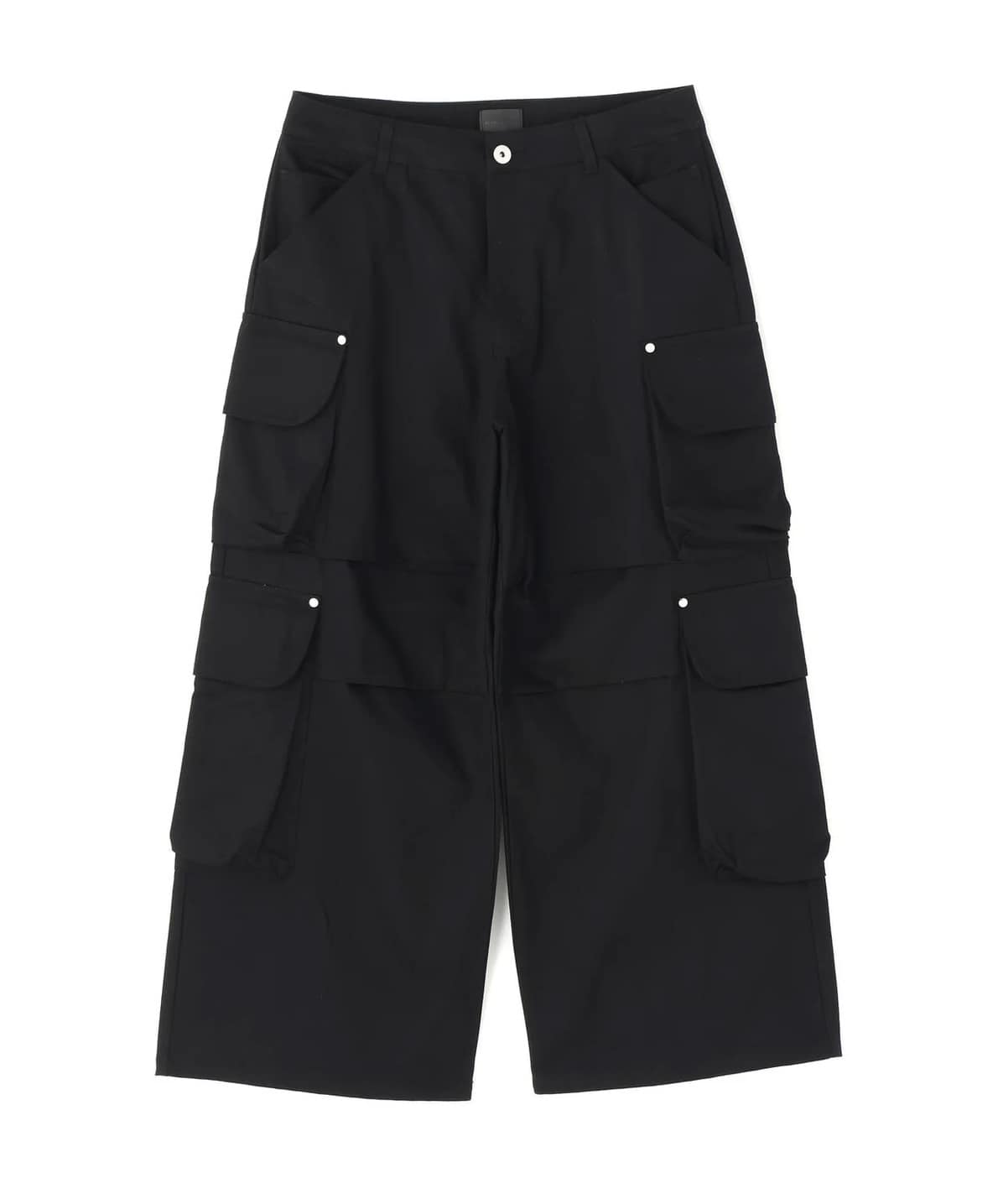 Danke Schon 26ss "10oz Katuragi W-Cargo Pants" Black Black S