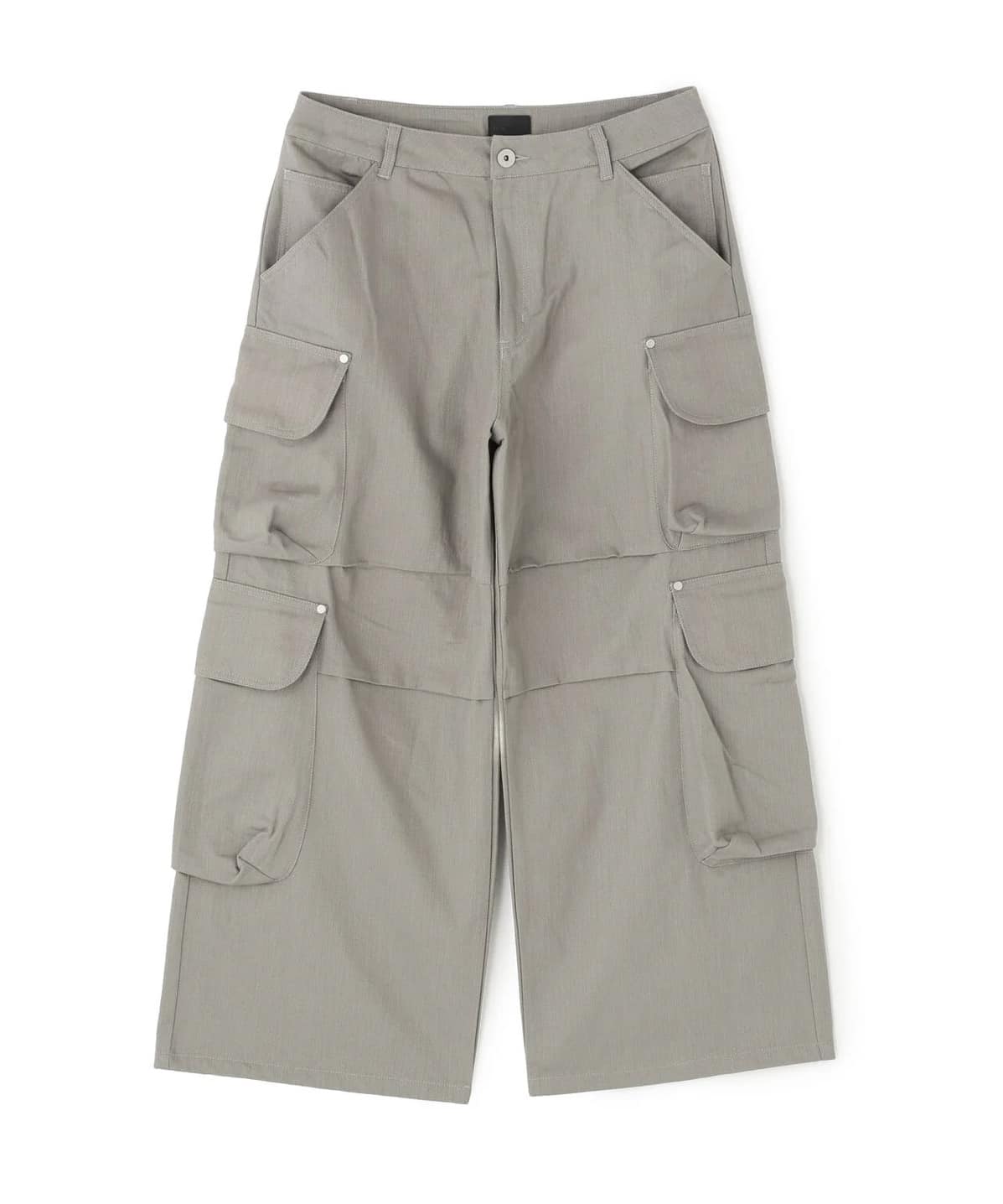 Danke Schon 26ss "10oz Katuragi W-Cargo Pants" Grey Grey S