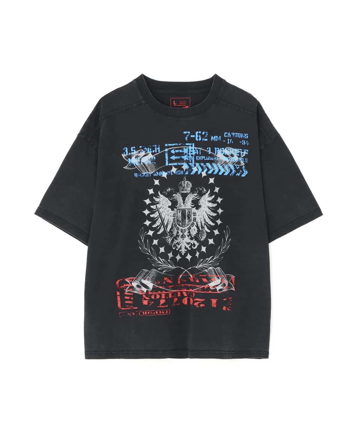 Danke Schon 26ss "Chemical S/S Tee Cicada" Black M