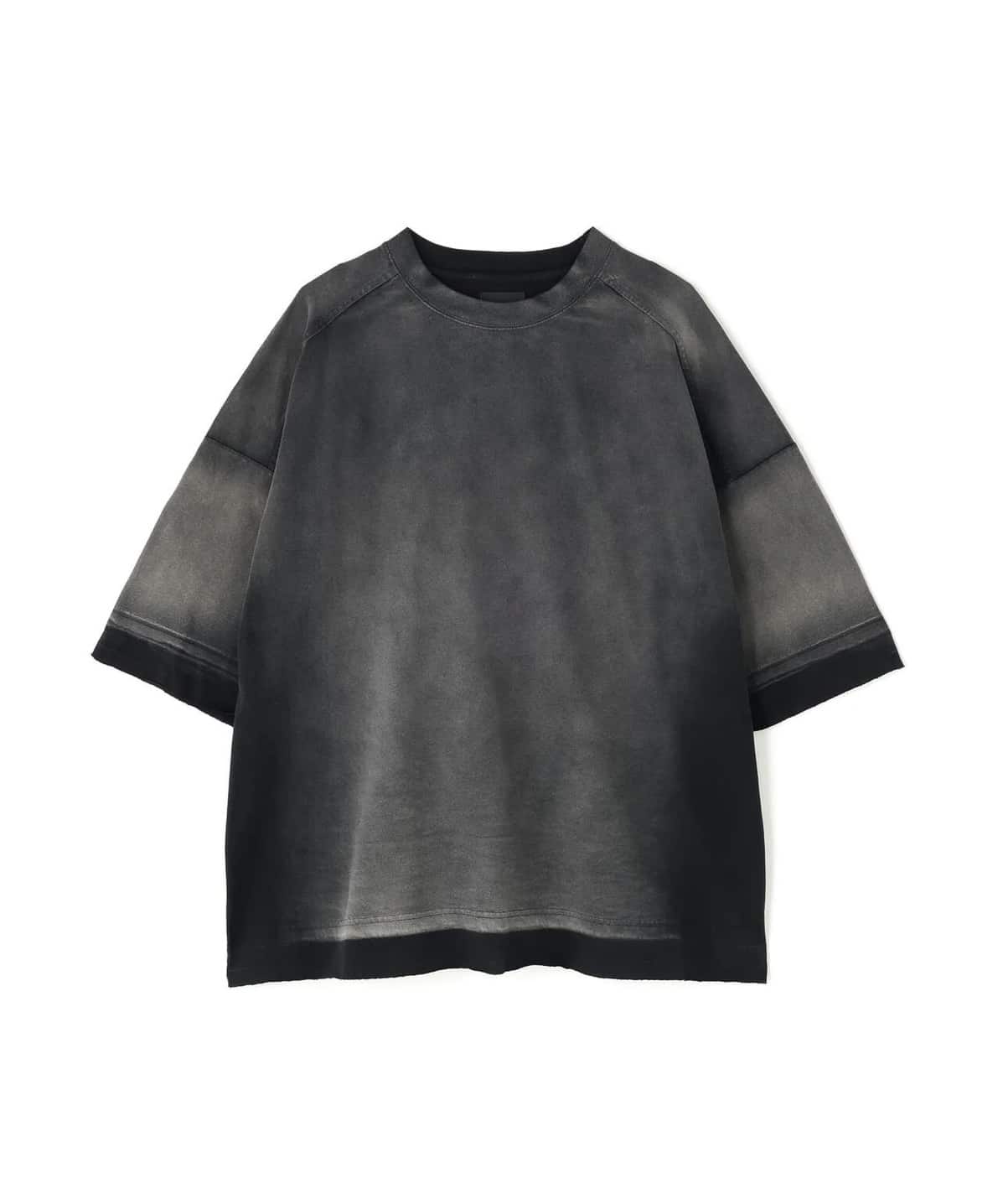 Danke Schon 26ss "Pigment Spray S/S Tee Schatten" Black M