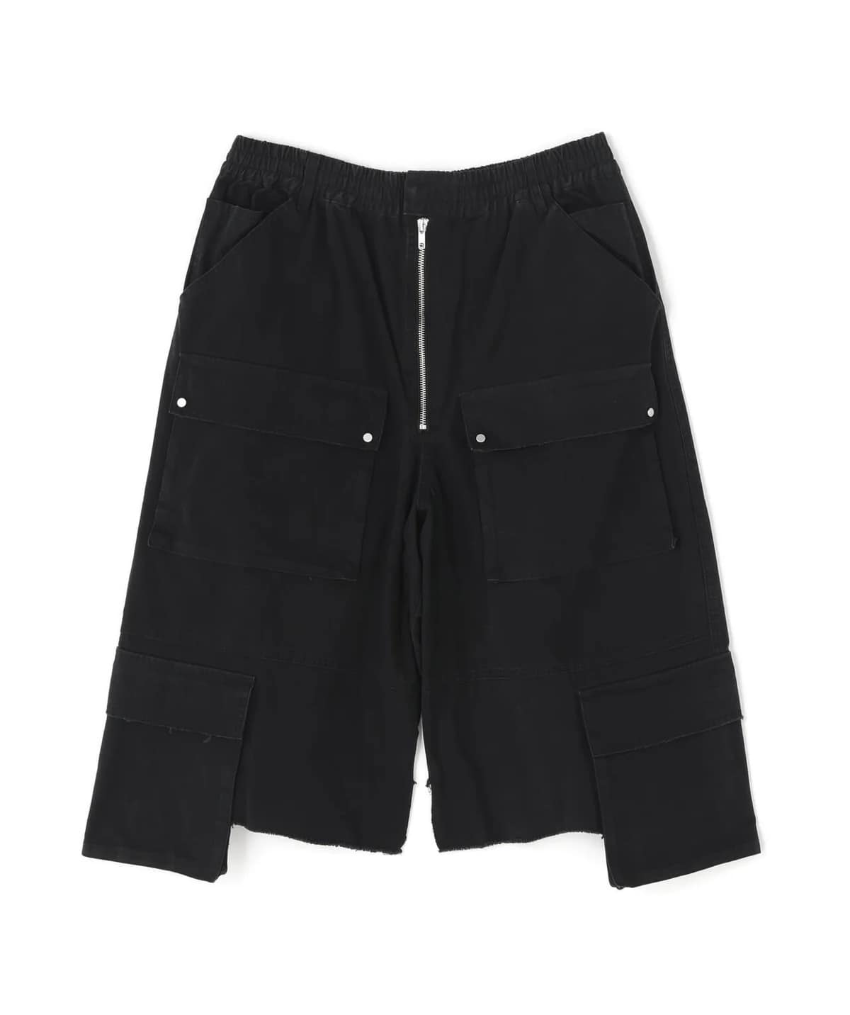 Danke Schon 26ss "Ripstop W-Cargo Shorts" Black Black M