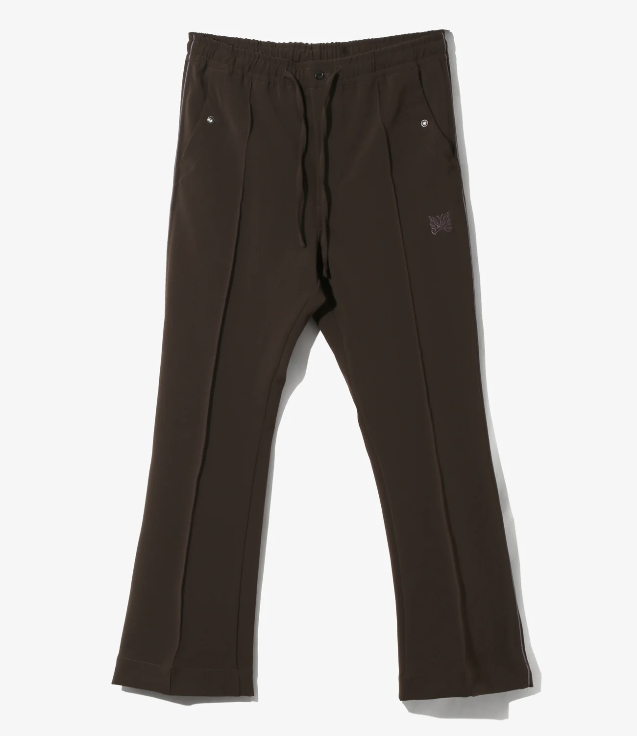 Needles 26ss "Piping Cowboy Pant - Poly Double Cloth" Brown Brown XS