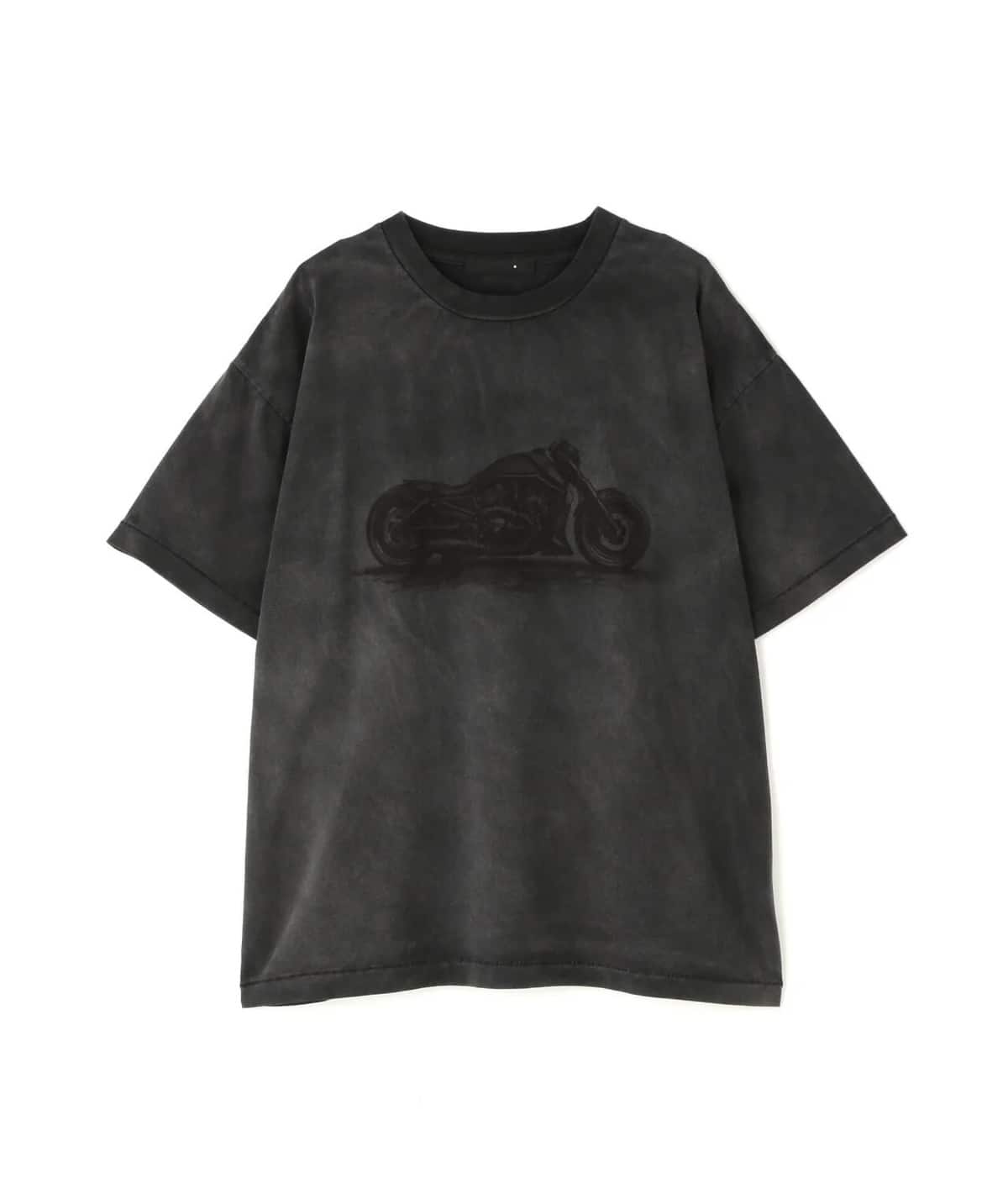 WHITELAND 26ss "Motorcycle Tee" Black One Size