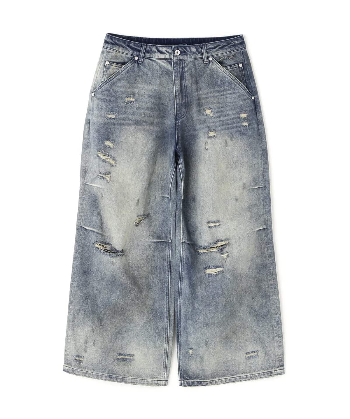 Danke Schon 26ss "12oz Baggy Jeans" Dirt Indigo S