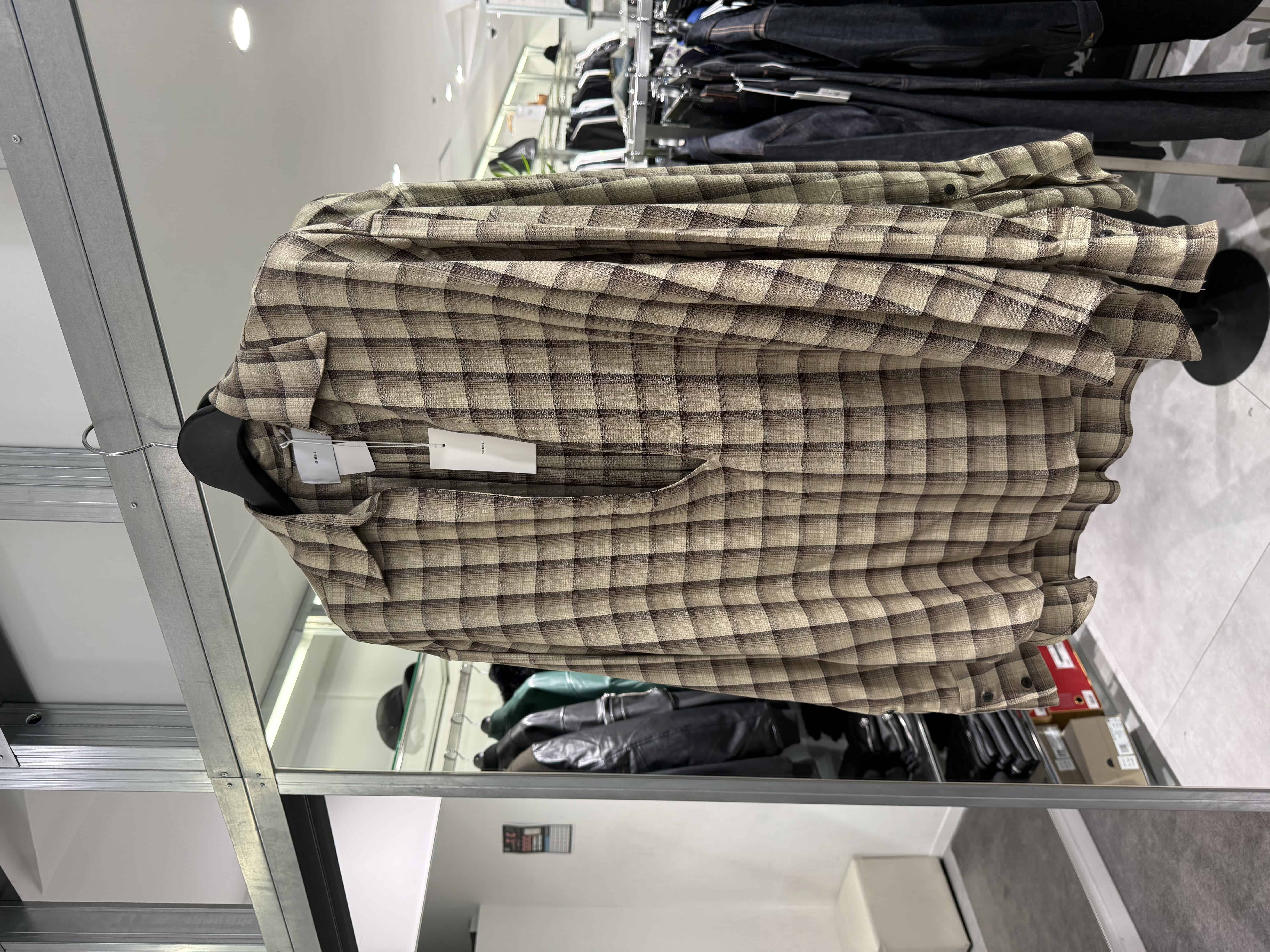 SUGARHILL 26aw "Ombre Skipper Shirt" Beige Beige 2