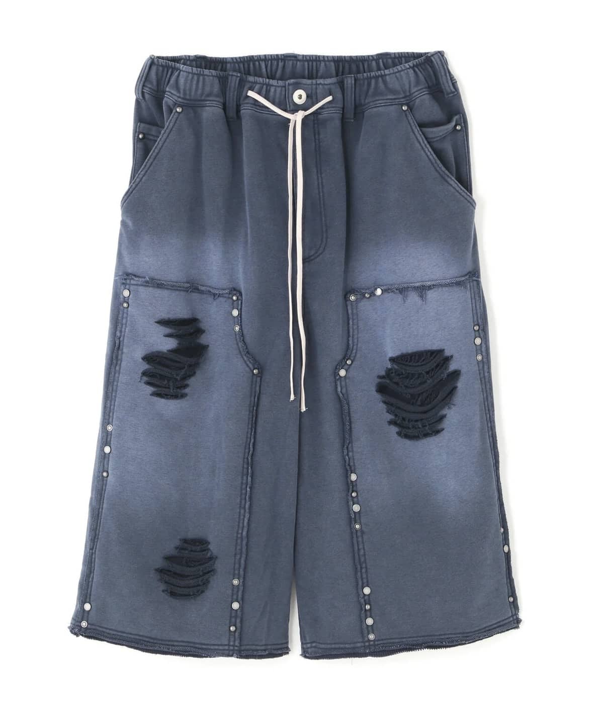 Danke Schon 26aw "Sulfer Chemical Sweat W-Knee" Blue Blue M