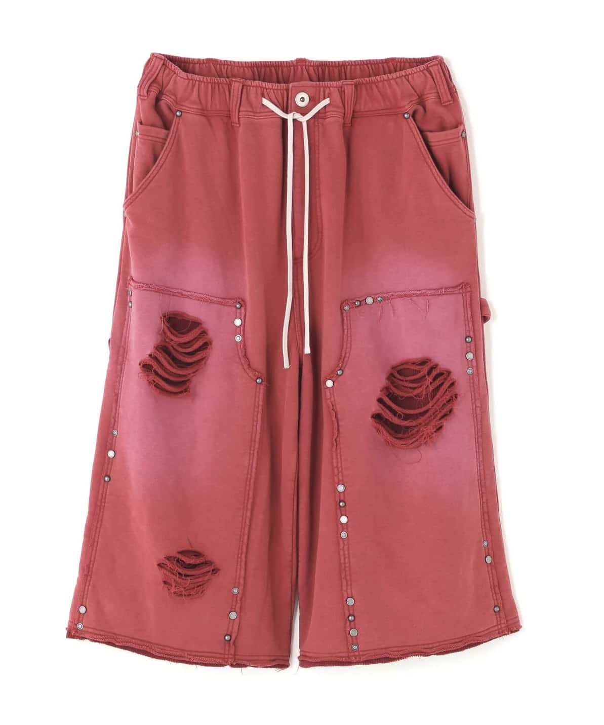 Danke Schon 26aw "Sulfer Chemical Sweat W-Knee" Red Red M
