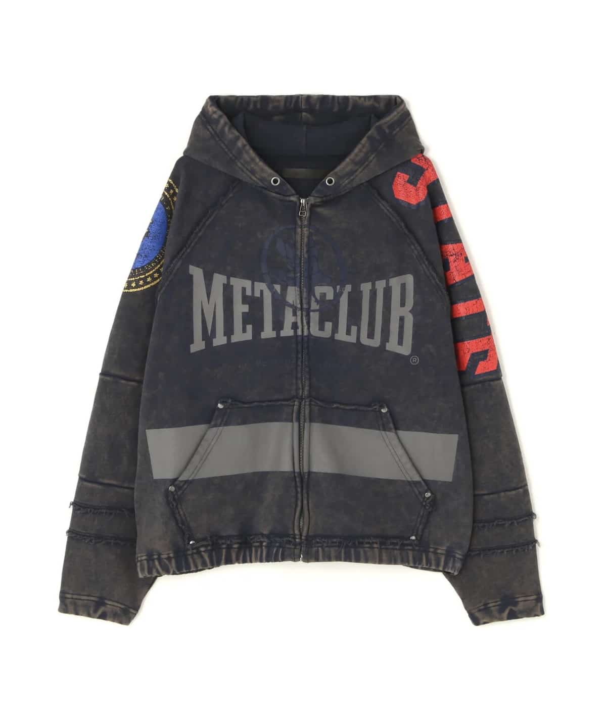 Danke Schon 26aw "Chemical Sweat Zip Hoodie Metaclub" Khaki Khaki M