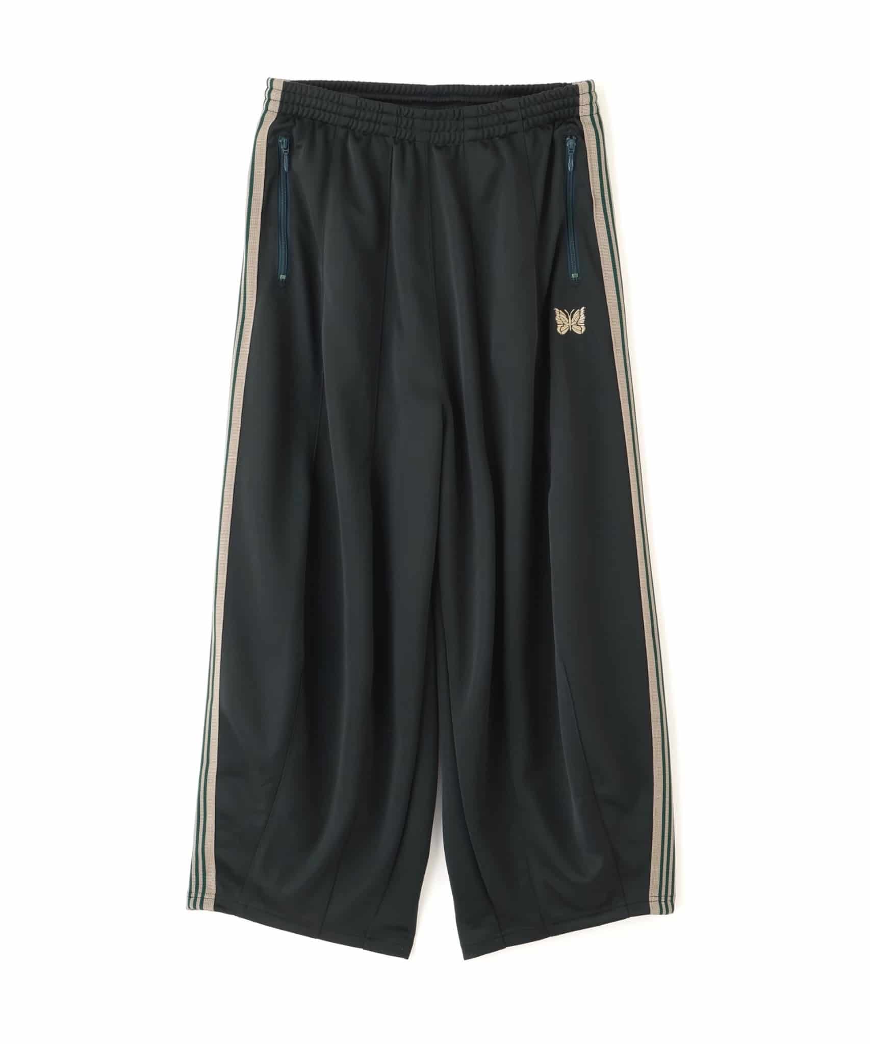 【先行予約 3月1日発売予定】Needles 26ss "Exclusive H.D. Track Pant - Poly Smooth" Dk.Green
