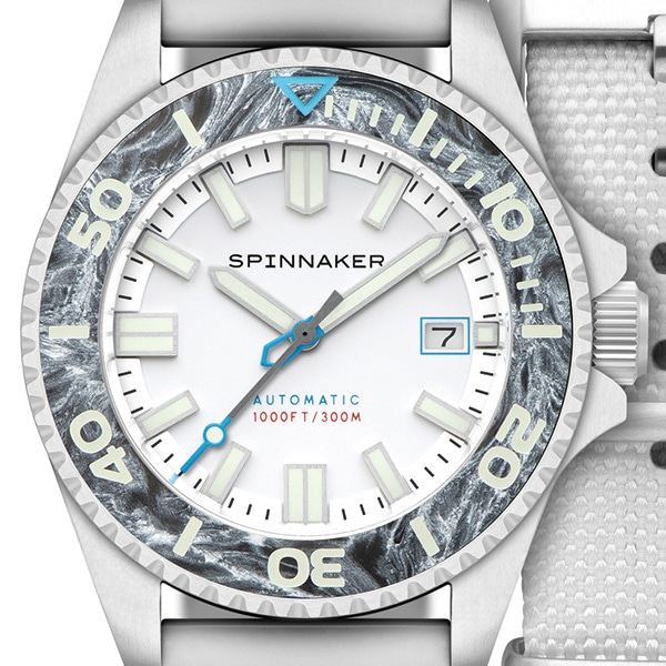 《SPINNAKER》 スピニカー TESEI FORGED CARBON AUTOMATIC テセイ フォージドカーボンオートマティック チックタック限定 SP-5143-01 自動巻 メンズ