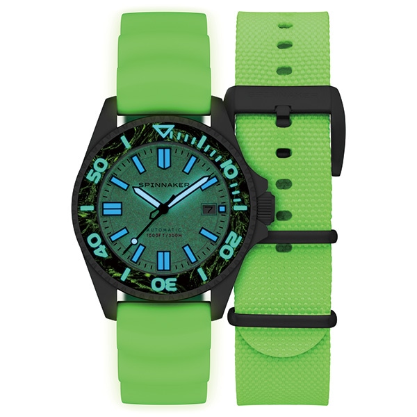 《SPINNAKER》 スピニカー TESEI FORGED CARBON AUTOMATIC テセイ フォージドカーボンオートマティック チックタック限定 SP-5143-01 自動巻 メンズ