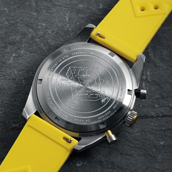 《SPINNAKER》スピニカー FLEUSS Meca-Quartzl Chronograph SPONGEBOB LIMITED　フルース メカクォーツクロノグラフ スポンジボブ リミテッドエディション SP-5154-01 クォーツ メンズ