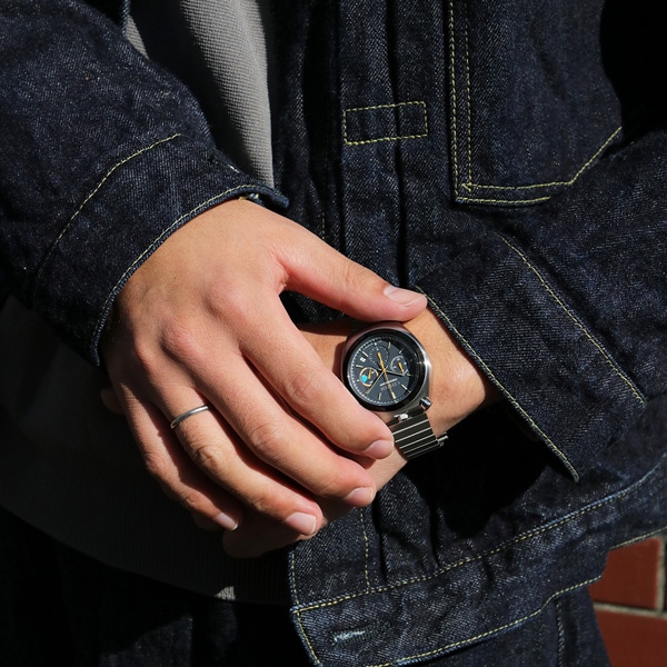 【RECORD LABEL】レコードレーベル ツノクロノ AN3660-65H TiCTAC限定モデル 限定200本