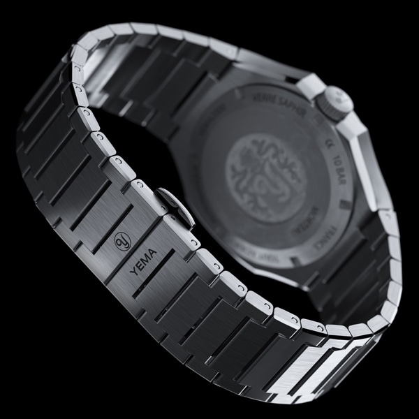 《YEMA》リストマスタートラベラー YWTR23-EMS 自動巻 メンズ