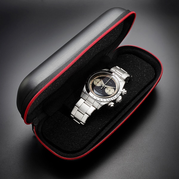 【OUTLINE】アウトライン 2レジスタークロノ　シリーズⅢ YK20243-2BK メカ・クォーツ