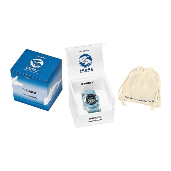 【G-SHOCK】 Love The Sea And The Earth 「ICERC Japan」コラボレーションモデル 2026 FROGMAN GW-8202K-2JR クジラ ソーラー