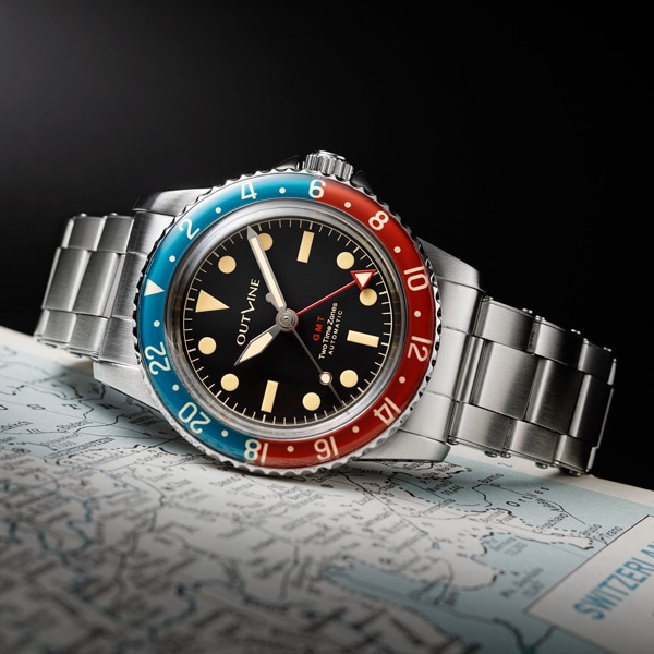 【アウトライン×チックタック】GMT-1950 YK20234-1PPBK チックタック専売モデル ブラック