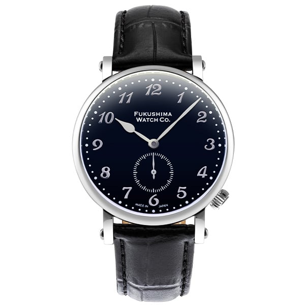 【FUKUSHIMA WATCH Co.】 フクシマウォッチ Odaka / Seaweed black 自動巻