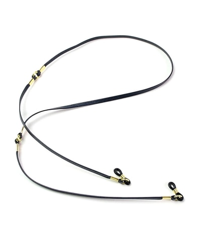 DIFFUSERレザークラシックコード Navy ONESIZE