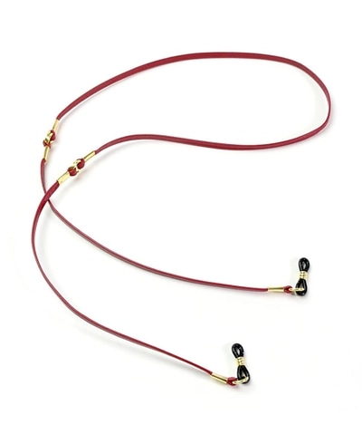 DIFFUSERレザークラシックコード Dark Red ONESIZE