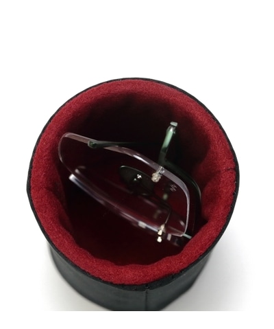 DIFFUSER  ミリクロス　アイウェアスタンド Black＆Dark Red ONE SIZE