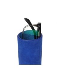 DIFFUSER ダメージレザー アイウェアスタンド Blue&Blue ONE SIZE