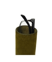 DIFFUSER ダメージレザー アイウェアスタンド Khaki＆Khaki ONE SIZE