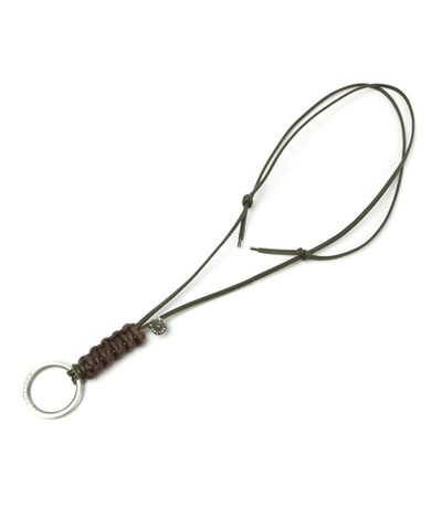 DIFFUSER バイカラー　レザーグラスホルダー Khaki&Brown ONE SIZE