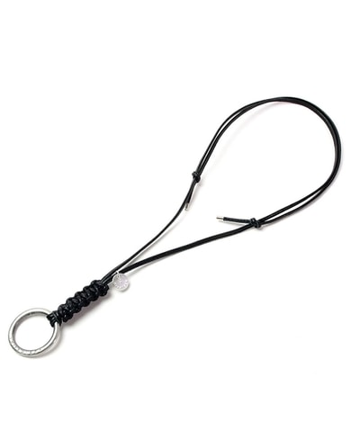 DIFFUSER バイカラー　レザーグラスホルダー Black&Black ONE SIZE