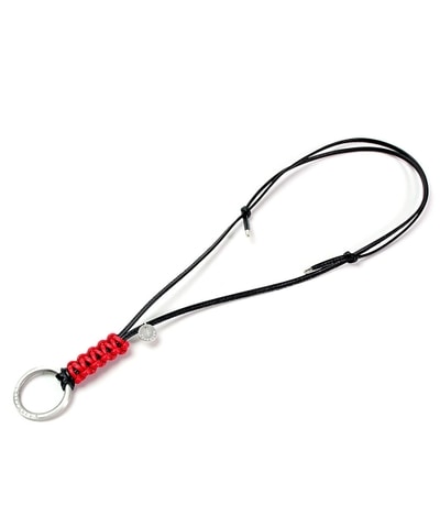 DIFFUSER バイカラー　レザーグラスホルダー Black&Red ONE SIZE