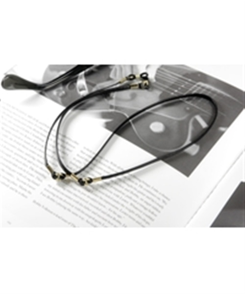 DIFFUSERレザークラシックコード Black ONESIZE